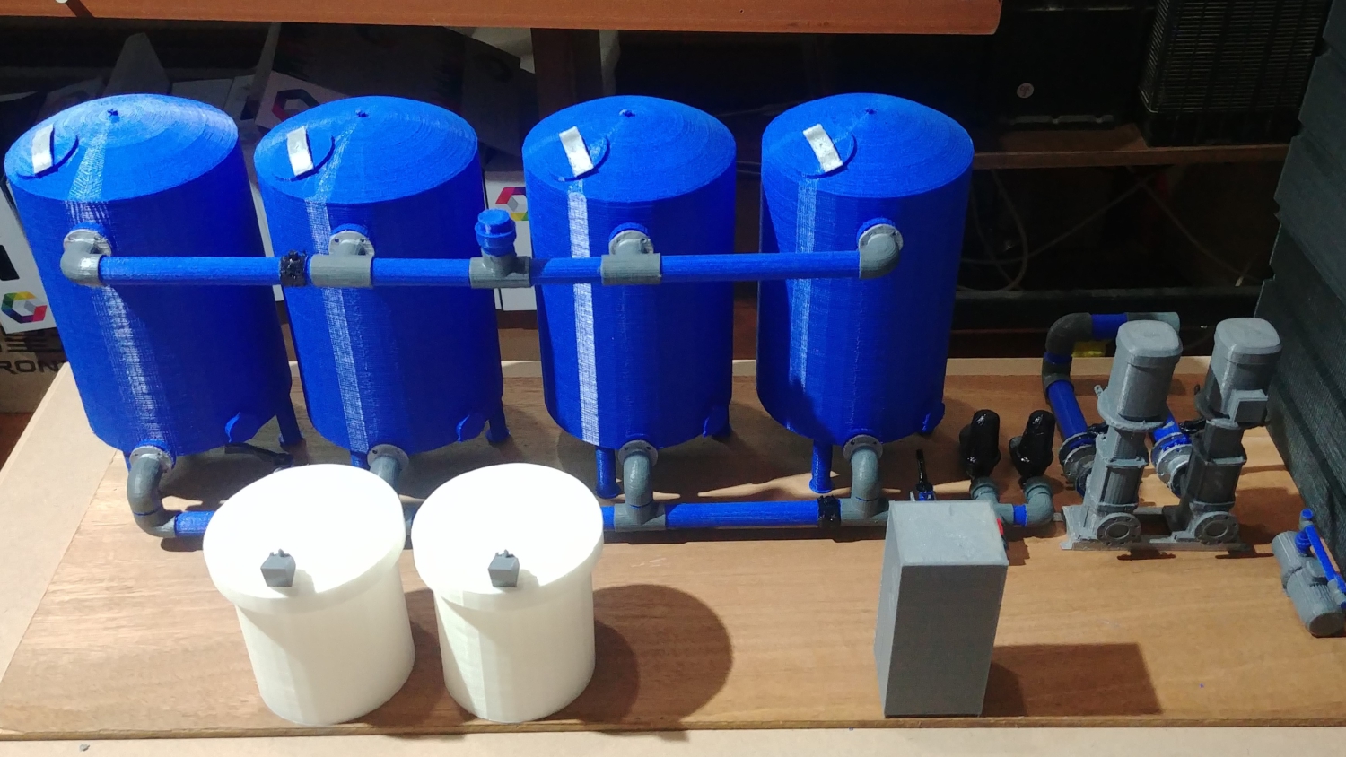 Water Purification Plant Model